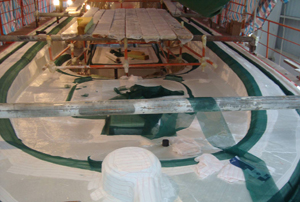 52尺游艇甲板真空成型